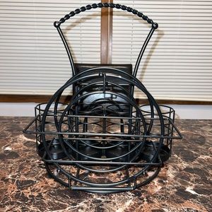 Metal Dinnerware set Stand